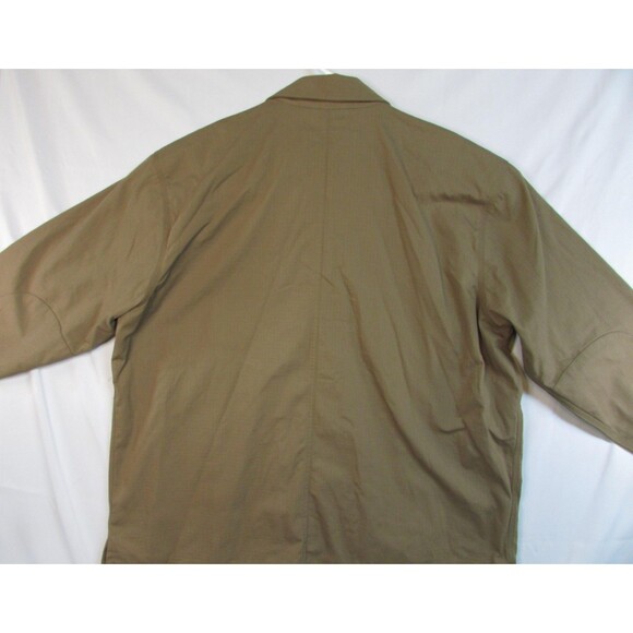 Carhartt Jacket Mens 2XL Canvas Brown Flannel Lined Shirt Coat Workwear 104146 - Picture 5 of 16